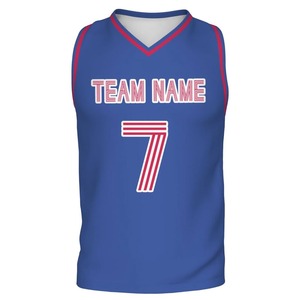 Maillots de basket-ball matériau polyester respirant séchage rapide conception personnalisée 100% polyester respirant maillot de basket-ball grande taille - Product Image 2