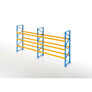 Estante para palés H4000xW7500xD1100mm Carga del compartimento 3000kg Componente del núcleo del motor Origen de Francia Larga vida útil - Product Image 1