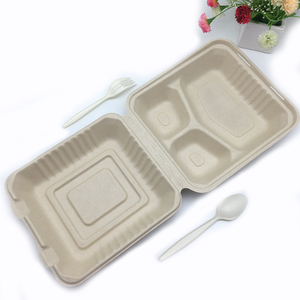 Fiambrera de bagazo de caña de azúcar | Biodegradable Areca Food Packaging Bulk | Exportación al por mayor - Product Image 6