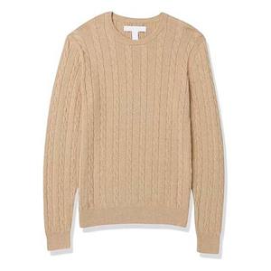 Vêtements pour hommes Chandails en tricot torsadé Chandails col rond à manches longues Vêtements de sport décontractés Chandails d'hiver en laine respirante pour hommes - Product Image 6