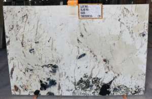 Superficie pulida de losa de granito blanco alpino de diseño moderno - Product Image 4