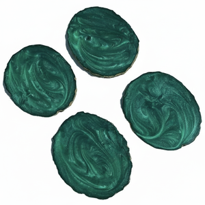 High Quality Classic Eco-Friendly Resin Artware <b>Coaster</b> Marble Texture Cup Mats for Home Office Hotel and <b>Table</b> Dcor - Product Image 1