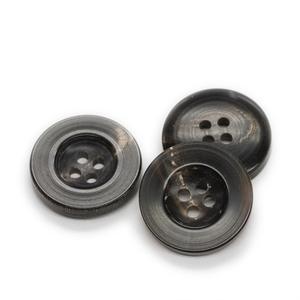 Botón Natural de Cuerno de Búfalo al por Mayor, Acabado en Blanco para Accesorios de Ropa, Alta Calidad - Product Image 6