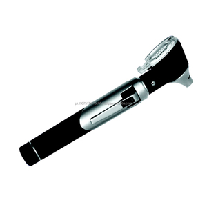 เครื่องตรวจหูแบบพกพาชนิดไฟเบอร์ออปติก LED สีดำ ยอดขายดีที่สุด ใช้ซ้ำได้ ผลิตจากสแตนเลส ได้รับการรับรองมาตรฐาน CE ISO สำหรับการวินิจฉัยทางหู คอ จมูก แบบ OEM - Product Image 5