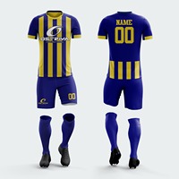 Conjunto de Camiseta y Pantalones Cortos de Fútbol Retro Clásico al por Mayor, Uniforme Unisex Transpirable de Alta Calidad, Secado Rápido, Nuevo Servicio OEM Disponible