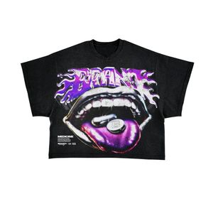 Fabricant sur mesure, t-shirts imprimés sur écran, coupe ample, 100% coton, dernier design, haute qualité, logo personnalisé, t-shirts surdimensionnés - Product Image 2