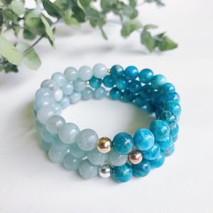 Pulsera con cuentas de resina brillante Tendencia de joyería elegante minimalista - Product Image 1