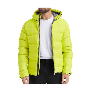Vente en gros OEM vestes courtes d'hiver décontractées pour hommes personnalisées, design supérieur, manteau avec canard blanc brillant, vestes grande taille imperméables - Product Image 1