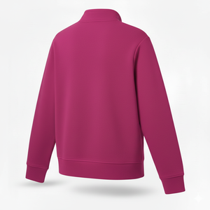 Custom Sweatshirt <b>Stand</b> Collar Half Zip Unisex Plain Simple Sweatshirt High Street Men's Wear Thermal 100% Cotton Hoodies men - Product Image 4