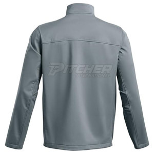 High Quality Pakistan Made <b>Men's</b> Softshell <b>Jacket</b> with Stand Collar Eco-Friendly Windproof <b>Lightweight</b> Design - Product Image 3