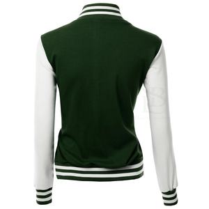 เสื้อแจ็คเก็ตแขนยาวสำหรับผู้หญิงวัสดุผ้าขนสัตว์แห้งเร็วสไตล์สตรีทแวร์แบบ100% การพิมพ์โลโก้ตามสั่งราคาถูก - Product Image 3