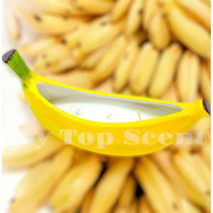 Bougie JBPQ pour le bien-être, parfumée à la banane, décoration d'intérieur, en paraffine - Product Image 1