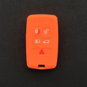 Housse de protection en silicone pour clé de voiture 2018, compatible avec Land Rover Range Rover SPORT Evoque Discovery Discovery 5, clé à 5 boutons - Product Image 6