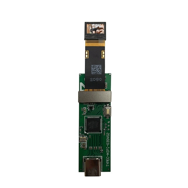 Microtech 0.39 inch AMOLED FHD 1920 x1080 MIPI/Type-c Interface OLED Display for AR/VR Head mounted and Near-Eye Displays