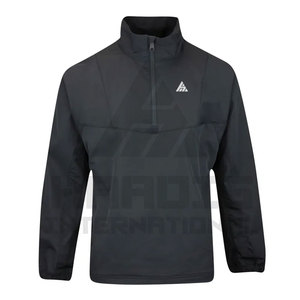 แจ็กเก็ตกันลมซิปครึ่งซิปสำหรับผู้ชายเสื้อกันลมแบบกำหนดเอง - Product Image 1