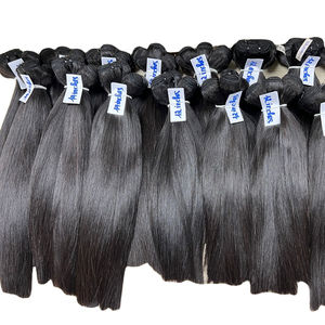 ผมต่อแบบเวฟธรรมชาติ ขายส่งผมต่อแบบชิ้น สีธรรมชาติ ผมแท้แบบเรมี่ - Product Image 1