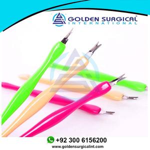 Empujador de Cutículas, Removedor de Cutículas, Herramienta de Manicura con Forma de Tenedor para Recortar la Piel Muerta, Tenedor Cortaúñas - Product Image 5