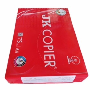 JK Copier A4 80gsm Papel de copia multipropósito de alta blancura Stock a granel para uso de impresión de oficina profesional - Product Image 1