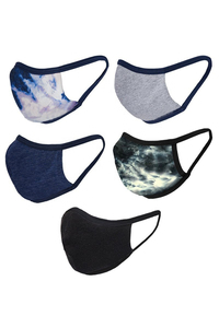 OEM หน้ากากผ้าฝ้ายใช้ได้ทั้งชายและหญิงหน้ากากปาร์ตี้ฮาโลวีนทันสมัยระบายอากาศได้ดีซักได้หน้ากากผูกแม่เหล็กพิมพ์ออกแบบได้อย่างรวดเร็วสำหรับผู้ใหญ่ - Product Image 5