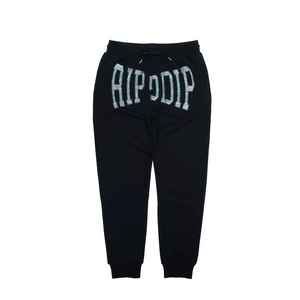 Strass personnalisé imprimé numérique taille moyenne sueur acide lavé imperméable pantalons décontractés hommes jambe large sport Jogging coupe régulière - Product Image 1