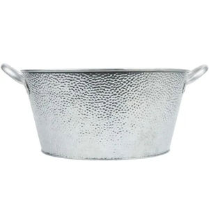 Customized Vintage Stainless Steel Eco-Friendly Virgin Craft Oval <b>Beverage</b> Party <b>Tub</b> LED Light for <b>Ice</b> <b>Bucket</b> Accessories - Product Image 1
