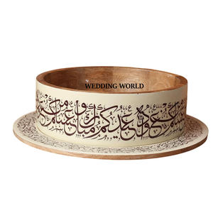 Cuenco de chocolate con recubrimiento en polvo blanco para decoración de vajilla último diseño de tendencia cuenco de chocolate al por mayor para Oriente Medio - Product Image 3