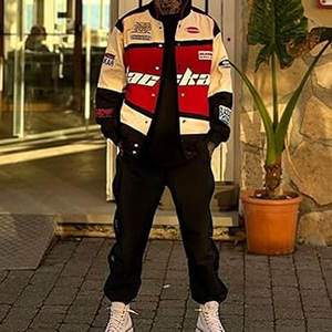 Vestes de moto personnalisées de qualité supérieure en cuir de vachette respirant pour adultes Moto GP Racing Biker ajustement réglable avec armure - Product Image 4