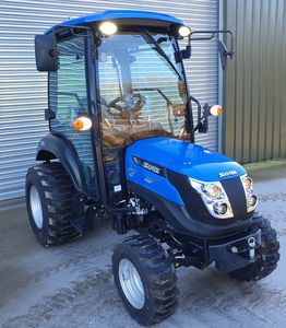 SOLIS 26 HST 4WD COMPACT TRACTOR with Fully Glazed Cab & 5 Year Warranty- Ideal for <b>Small</b> Holding or Paddocks/Fields, Nurseries - Product Image 5