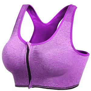 Soutien-gorge de sport à fort impact confortable et de soutien pour femme conçu sur mesure pour la course à pied à usage sportif respirant fabriqué au Pakistan - Product Image 2