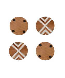 Luxury Custom Handmade resin & wood Inlay Drink Coaster Premium Resin Wood <b>Tea</b> Coaster <b>Set</b> for Home Decor and Special Occasions - Product Image 3