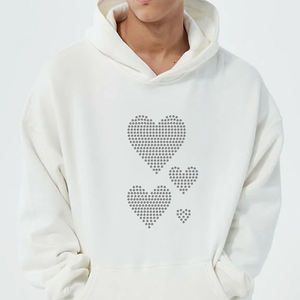 Sudadera con capucha para hombre de peso pesado personalizada Sun Faded, de gran tamaño, con hombros caídos, transpirable, lavado con ácido, hecha de poliéster/algodón para invierno - Product Image 1