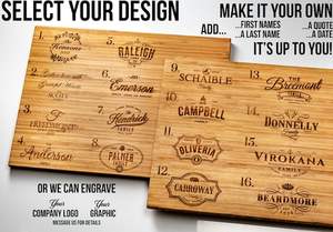Planche à découper en bois rectangulaire pour la cuisine, planche à découper en gros personnalisée avec finition blanche et marron, planche à fromage - Product Image 2