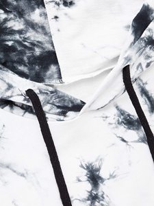 Sudadera de manga larga con estampado de tinte de corbata para mujer, Top corto, sudaderas con capucha, ropa de calle, sudaderas con capucha estampadas de alta calidad, Top corto informal, sudaderas con capucha - Product Image 5