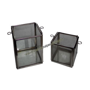 Linternas de vela de mesa de acero inoxidable de alto vendedor de calidad superior para fiesta de aniversario de Navidad decorativa - Product Image 2