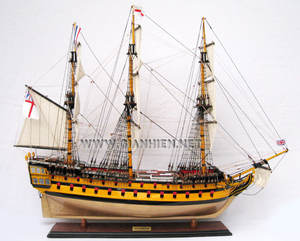 HMS AGAMEMNON/modèle de bateau ancien en bois/modèle de bateau artisanal - Product Image 1