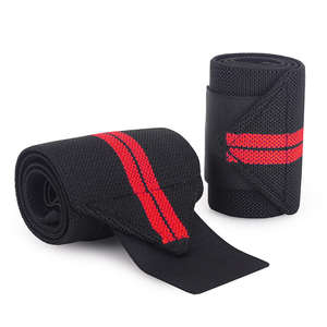 Bandes de compression élastiques personnalisées en gros pour le sport, la remise en forme et l'haltérophilie, haute élasticité, modèle HE-WW-91, Pakistan - Product Image 1
