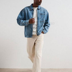 Veste en jean pour homme, dernier style, prix de gros, veste en jean d'hiver, veste en jean la plus vendue - Product Image 3