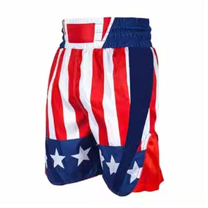 WHOLESALE CORDUROY MMA BOXING <b>SHORTS</b> 3XL FORMAL TRAINING <b>SHORTS</b> WITH EMBROIDERED LOGO WASHED PATTERN <b>ELASTIC</b> <b>WAIST</b> CLOSURE - Product Image 4