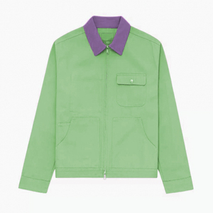 Veste en toile de travail doublée de poids lourd OEM personnalisée - Product Image 1