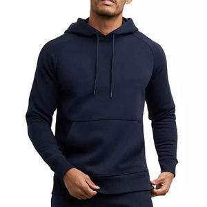 เสื้อฮู้ดสวมหัวสำหรับผู้ชายเสื้อมีฮู้ดแบบปักโลโก้แบบกำหนดเองสำหรับฤดูหนาวทำจากผ้าฝ้าย100% - Product Image 3