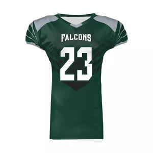 Personnalisé Vintage Respirant Séchage Rapide Polyester Mesh Jersey Imprimé Logo De L'équipe Sportswear Adulte Unisexe Chemises De Football Américain - Product Image 3