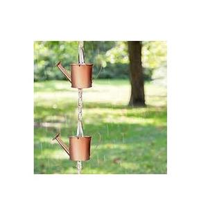 Manufacturer Decorative Natural Pure <b>Copper</b> Hanging Metal Rain Chain for Garden Metal House <b>Ornament</b> - Product Image 2