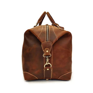 Sacs de sport en cuir imprimés avec logo personnalisé de haute qualité Sacs de sport en cuir vierges avec logo à la mode avec logo personnalisé en gros - Product Image 2