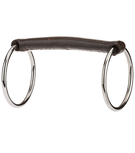 Bocado de Acero Inoxidable para Caballos, Instrumento Veterinario Equino, Bocado de Cuero con Bozal Liso, Cuidado Ecuestre - Product Image 6