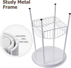 Table basse en fer élégante inspirée de l'art pour les salons modernes, les cafés et la décoration intérieure - Product Image 4