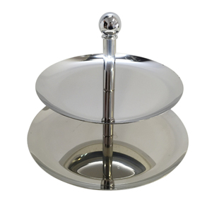 Calidad Superior hecho a mano decorativo plegable pastel plato soporte taza pastel servidor Metal pastel soporte proveedor de la India - Product Image 2