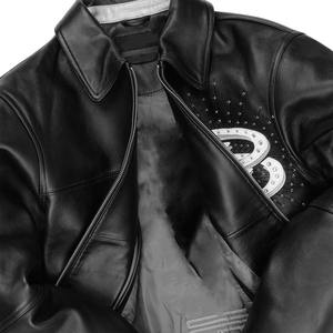 Chaquetas Varsity de Piel de Oveja Antibacterianas de Alta Calidad para Hombre y Mujer, Nuevo Estilo con Cuello Alto, Todas las Tallas y Colores, Lana de Baja Densidad - Product Image 4