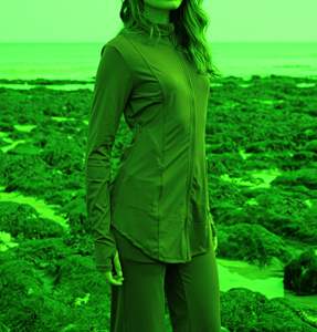 Haut de sport musulman pour femme avec caractéristique respirante Longueur des manches courtes - Product Image 1