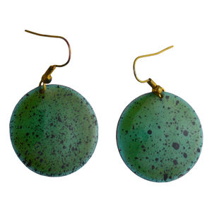 Quality Brass Metal Design Ladies Jewelry Earrings With Multiple Colored Finishing Design Solid Metal Ladies Earrings - Product Image 4