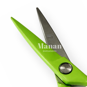 กรรไกรตัดผมสีเขียวคุณภาพสูงสำหรับช่างทำผมมืออาชีพและช่างตัดผม - Product Image 3